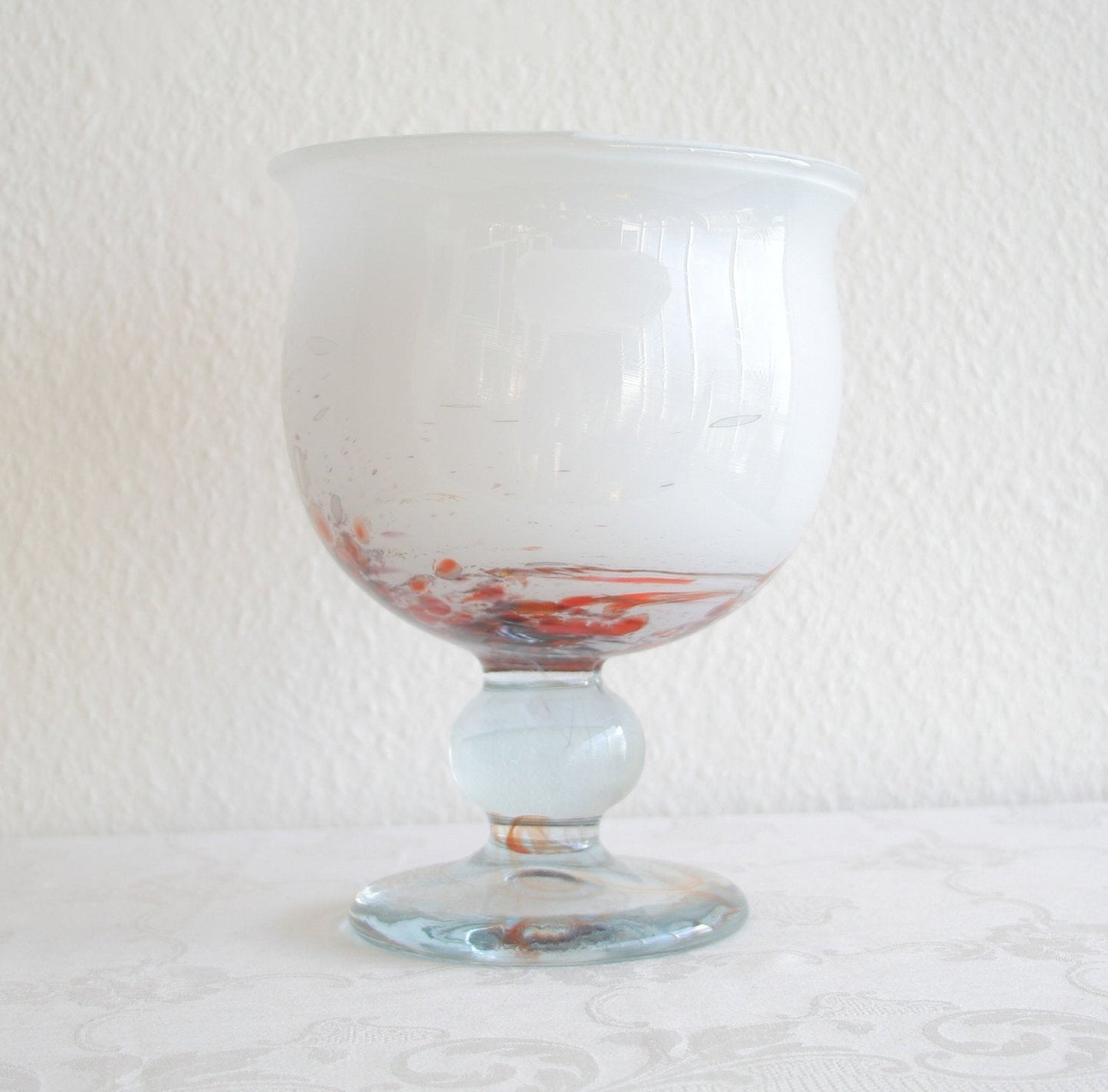 PER LÜTKEN Holmegaard CASCADE Large Stemmed Glass Bowl Mollaris.com 