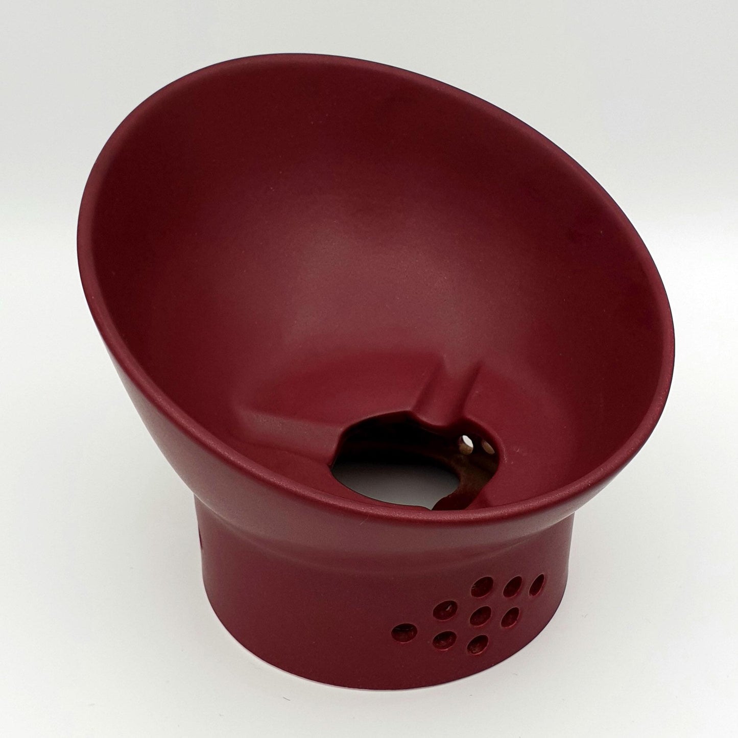 PER REHFELDT Søholm Tableware Dusty Burgundy Red ÅBO Ceramic Teapot set Mollaris.com 