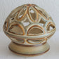 Pair of NOOMI BACKHAUSEN Søholm Openwork Ceramic Table Lamps Mollaris.com 