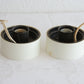 Pair of NOOMI BACKHAUSEN Søholm Openwork Ceramic Table Lamps Mollaris.com 