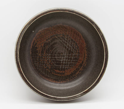 Rörstrand CARL HARRY STÅLHANE Brown Glazed Atelje Stoneware Bowl Mollaris.com 