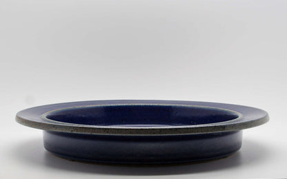 RICHARD MANZ Knabstrup Blue Glazed Stoneware Bowl Mollaris.com 