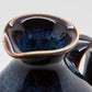 Rörstrand CARL HARRY STÅLHANE Blue Harefur Bottle Stoneware Vase Mollaris.com 