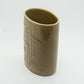 Rörstrand OLLE ALBERIUS Light Brown Lummer Stoneware Vase Mollaris.com 