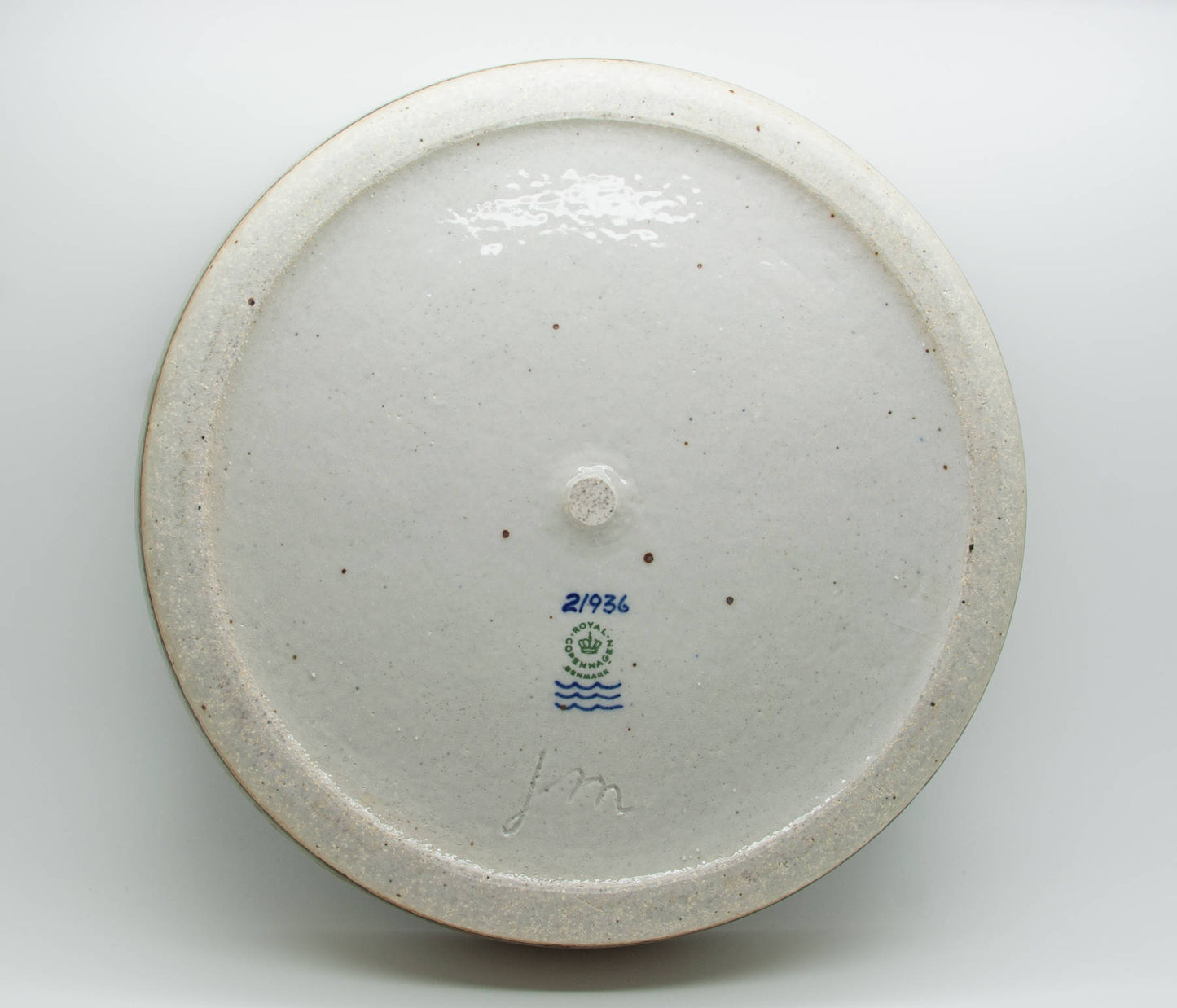 Royal Copenhagen JØRGEN MOGENSEN Sung Glazed Stoneware Bowl Dish Mollaris.com 