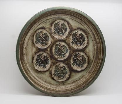 Royal Copenhagen JØRGEN MOGENSEN Sung Glazed Stoneware Bowl Dish Mollaris.com 