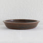 SAXBO Red Brown Olive Green Harefur Glazed Stoneware Bowl / Tray Mollaris.com 
