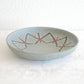 SCHEURICH Large Star Decorated Fat Lava Ceramic Bowl Mollaris.com 