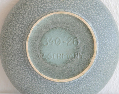 SCHEURICH Large Star Decorated Fat Lava Ceramic Bowl Mollaris.com 