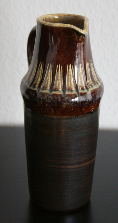 SVEND AAGE JENSEN Søholm Dark Glazed Ceramic Pitcher Mollaris.com 