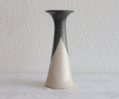 WÜRTZ Ceramics Contemporary Grey-Patterned Glazed Stoneware Vase Mollaris.com 