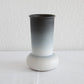 WÜRTZ Ceramics Contemporary Black Grey Gradient-Glazed Stoneware Vase Mollaris.com 